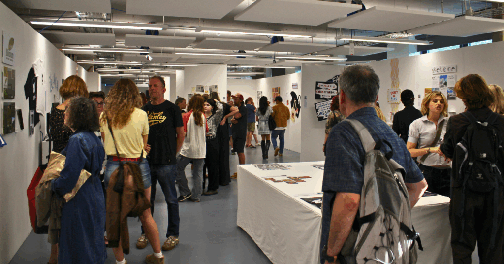 A photo one of the exhibits at the End of Year Show